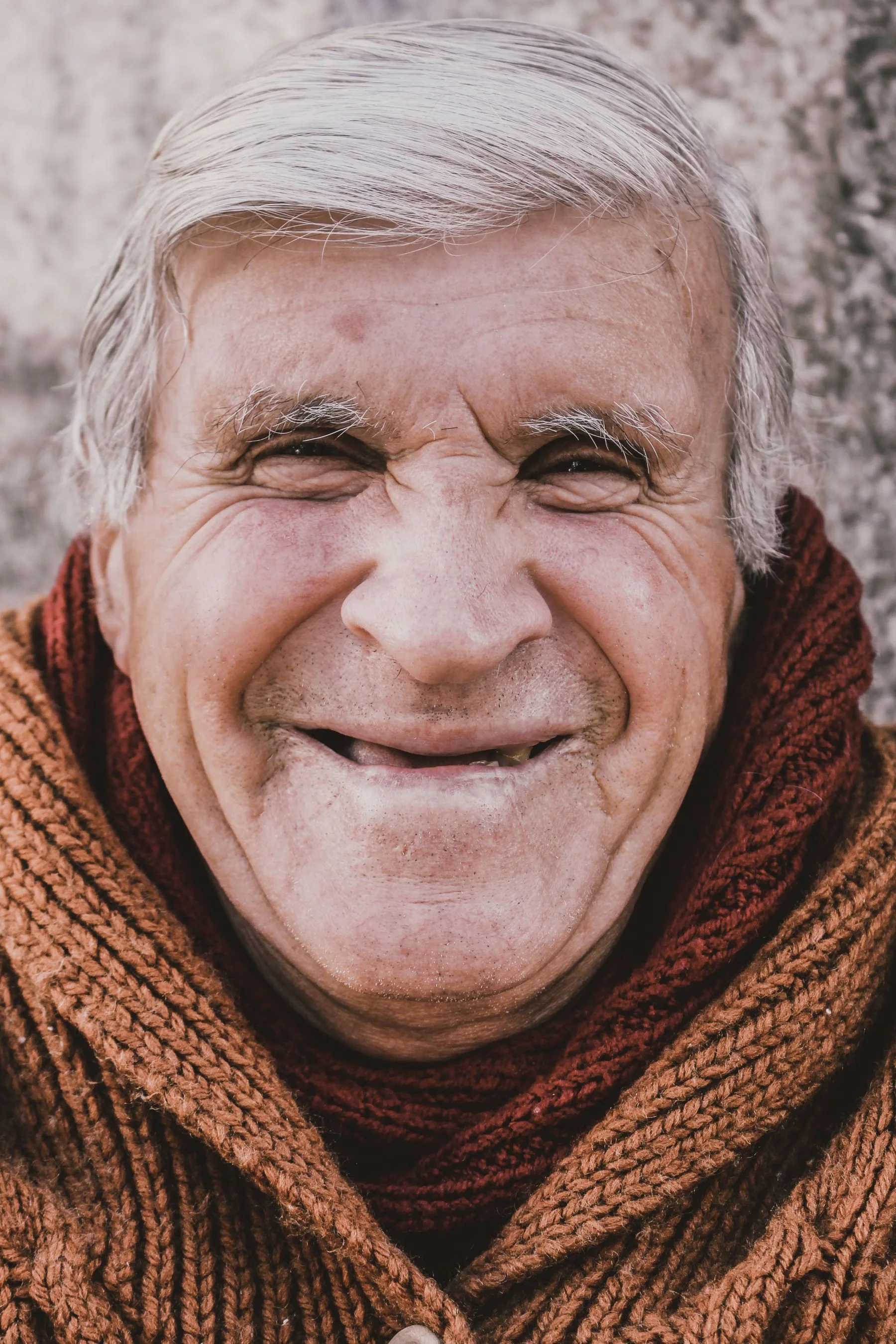 Patient smiling